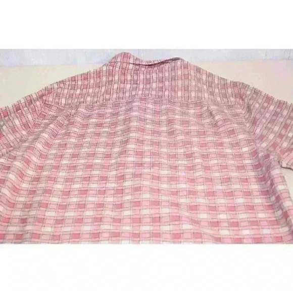 Tommy Bahama Men's 100 % Silk Casual Relaxed Fit Sporty Short Sleeve Shirt Sz M - Picture 8 of 13